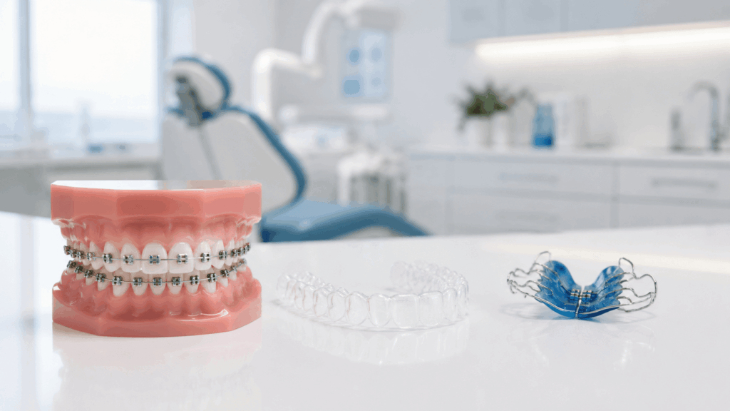 Tipologie di apparecchio per i denti: fisso, mobile e trasparente